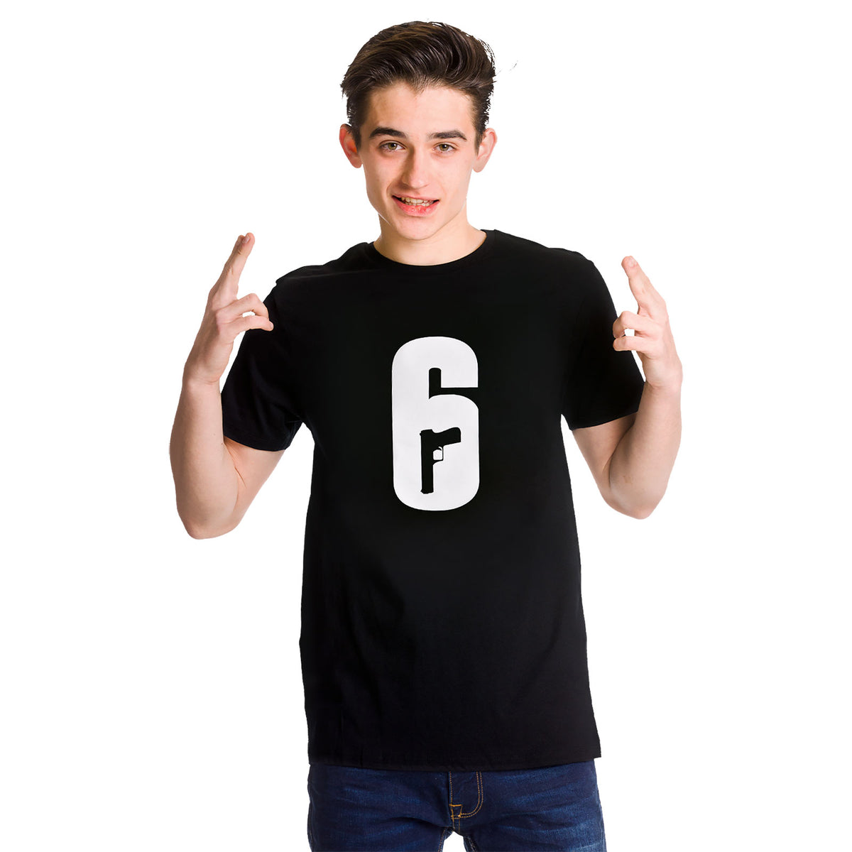 Productafbeelding Rainbow Six Siege - Logo T-Shirt Zwart