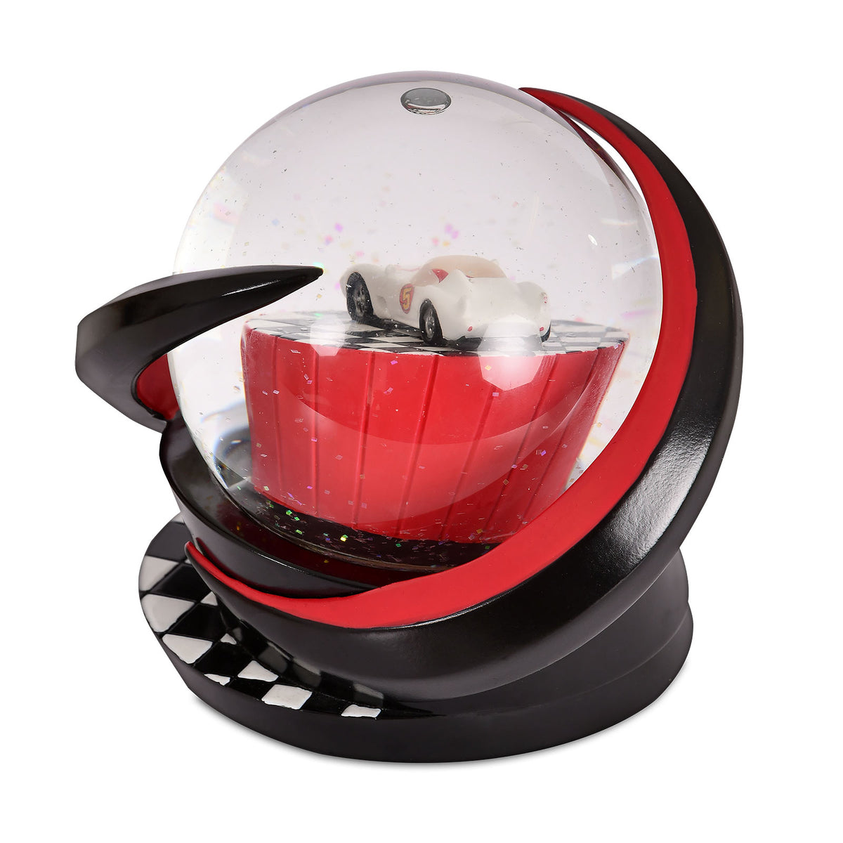 Image produit Speed Racer - Boule à neige Mach 5 avec paillettes