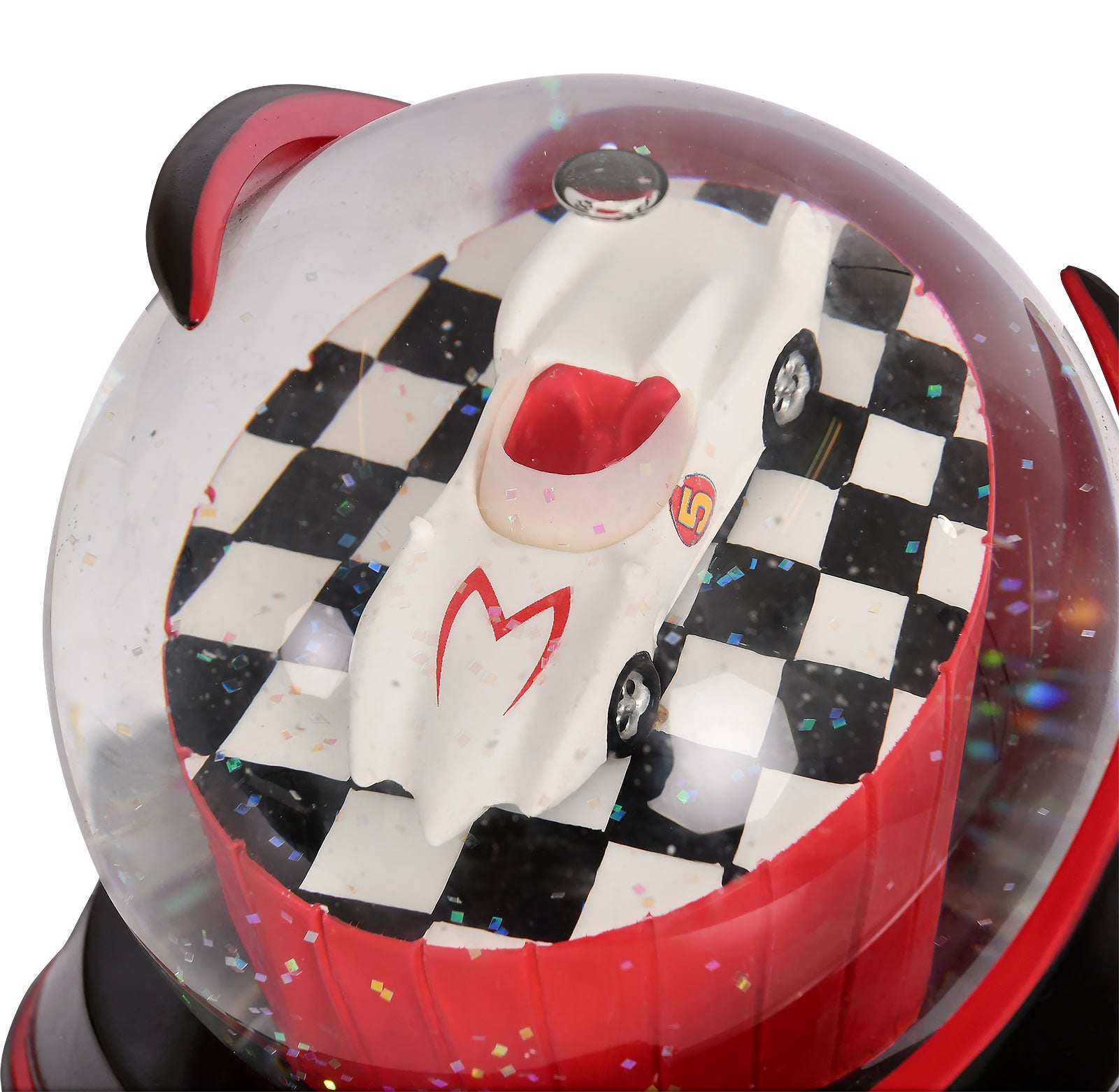 Image produit Speed Racer - Boule à neige Mach 5 avec paillettes
