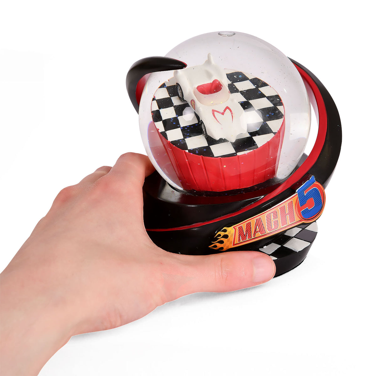 Image produit Speed Racer - Boule à neige Mach 5 avec paillettes