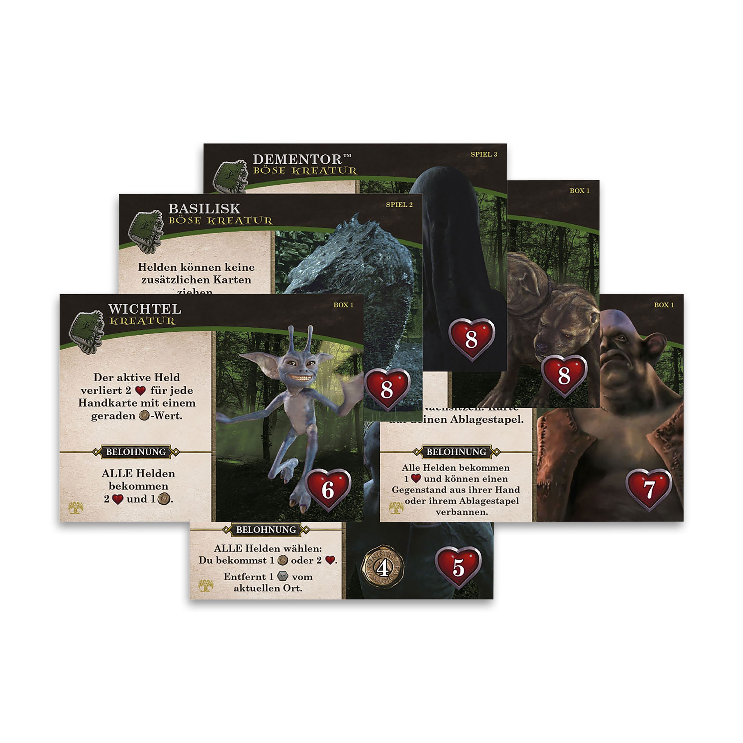 Productafbeelding Harry Potter - Strijd om Zweinstein Uitbreiding - De Monsterdoos met Monsters