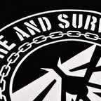 Image produit T-shirt Endure and Survive pour les fans de The Last of Us noir
