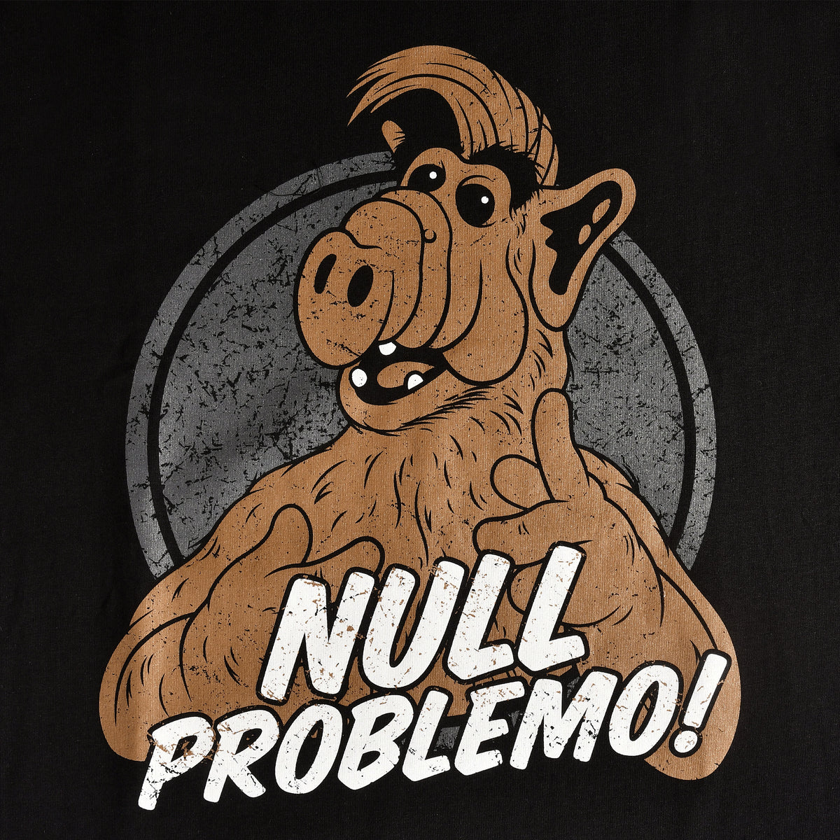 Image produit Pas de problème! T-shirt pour les fans d'Alf noir