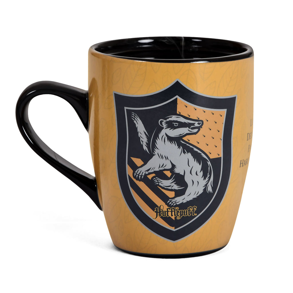 Productafbeelding Hufflepuff Sprekende Hoed Thermisch Effect Mok - Harry Potter
