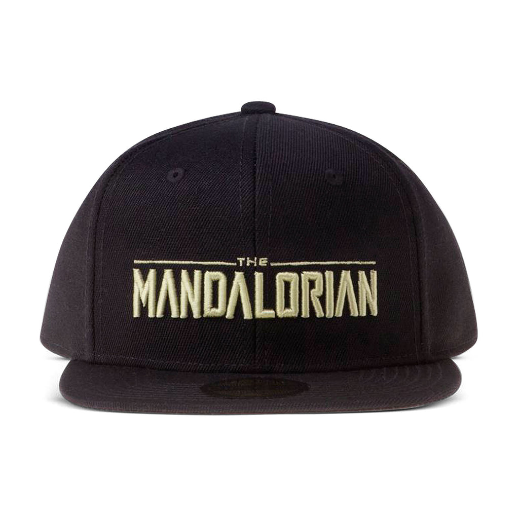 Image produit Casquette Snapback Logo The Mandalorian Noir - Star Wars
