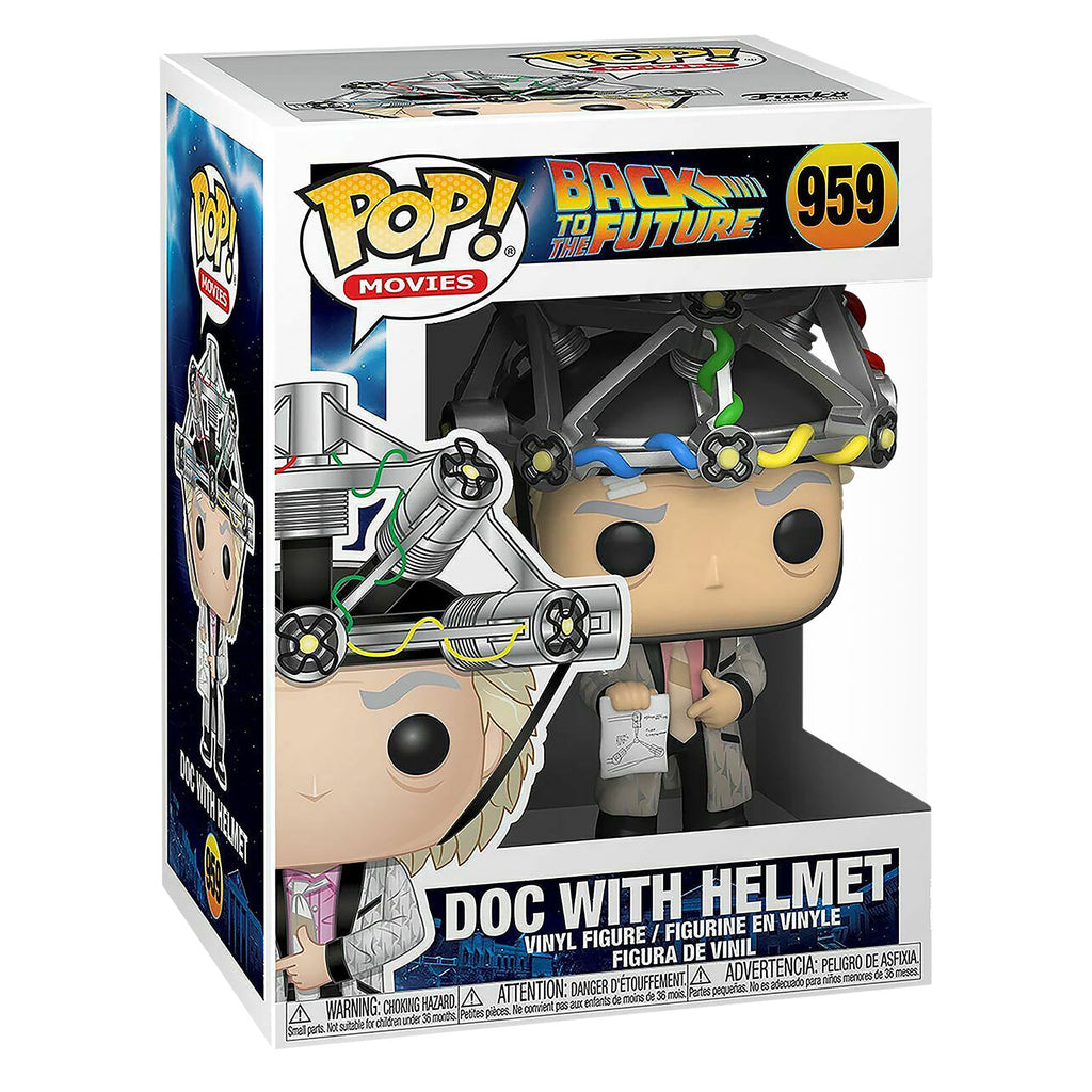 Productafbeelding Back to the Future - Doc Brown met helm Funko Pop Figurine