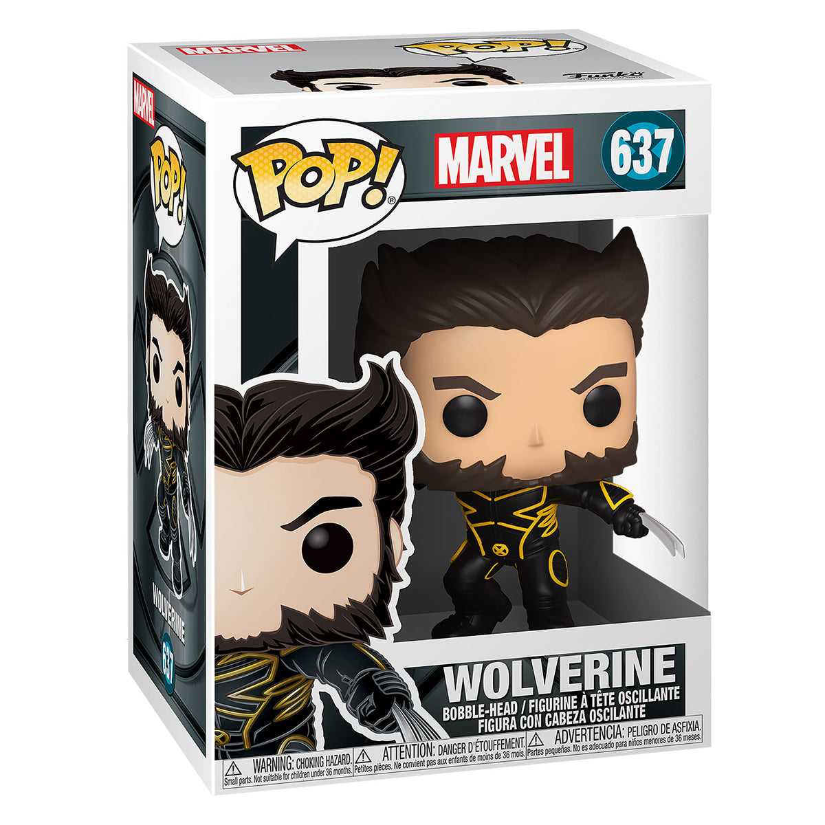 Image produit X-Men - Wolverine Figurine Funko Pop à tête branlante