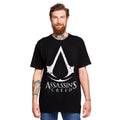Produktbild Assassin's Creed - Cracked Logo T-Shirt schwarz