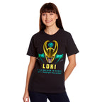 Productafbeelding Loki - Ik Geef de Voorkeur aan Schurken T-Shirt zwart