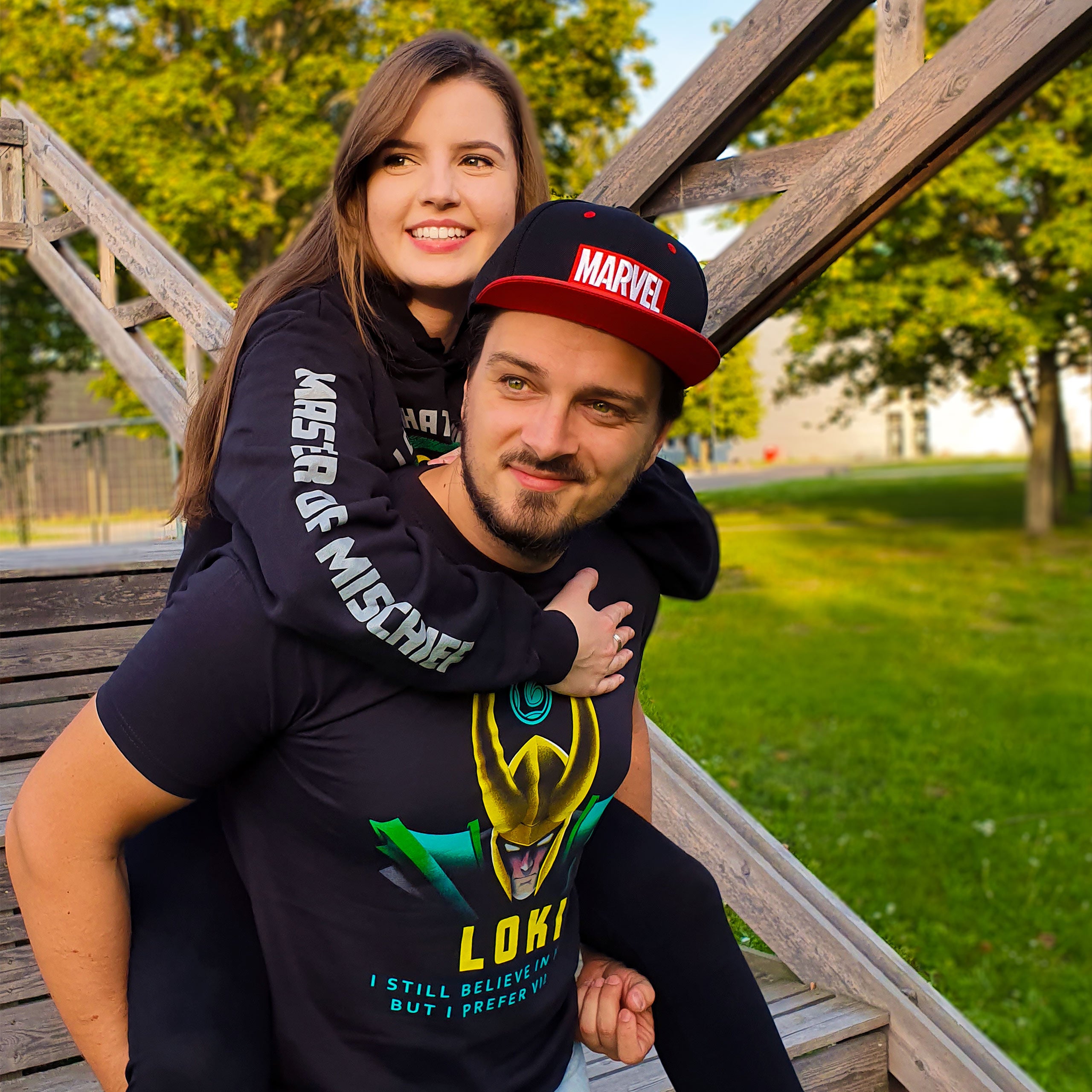 Productafbeelding Loki - Ik Geef de Voorkeur aan Schurken T-Shirt zwart