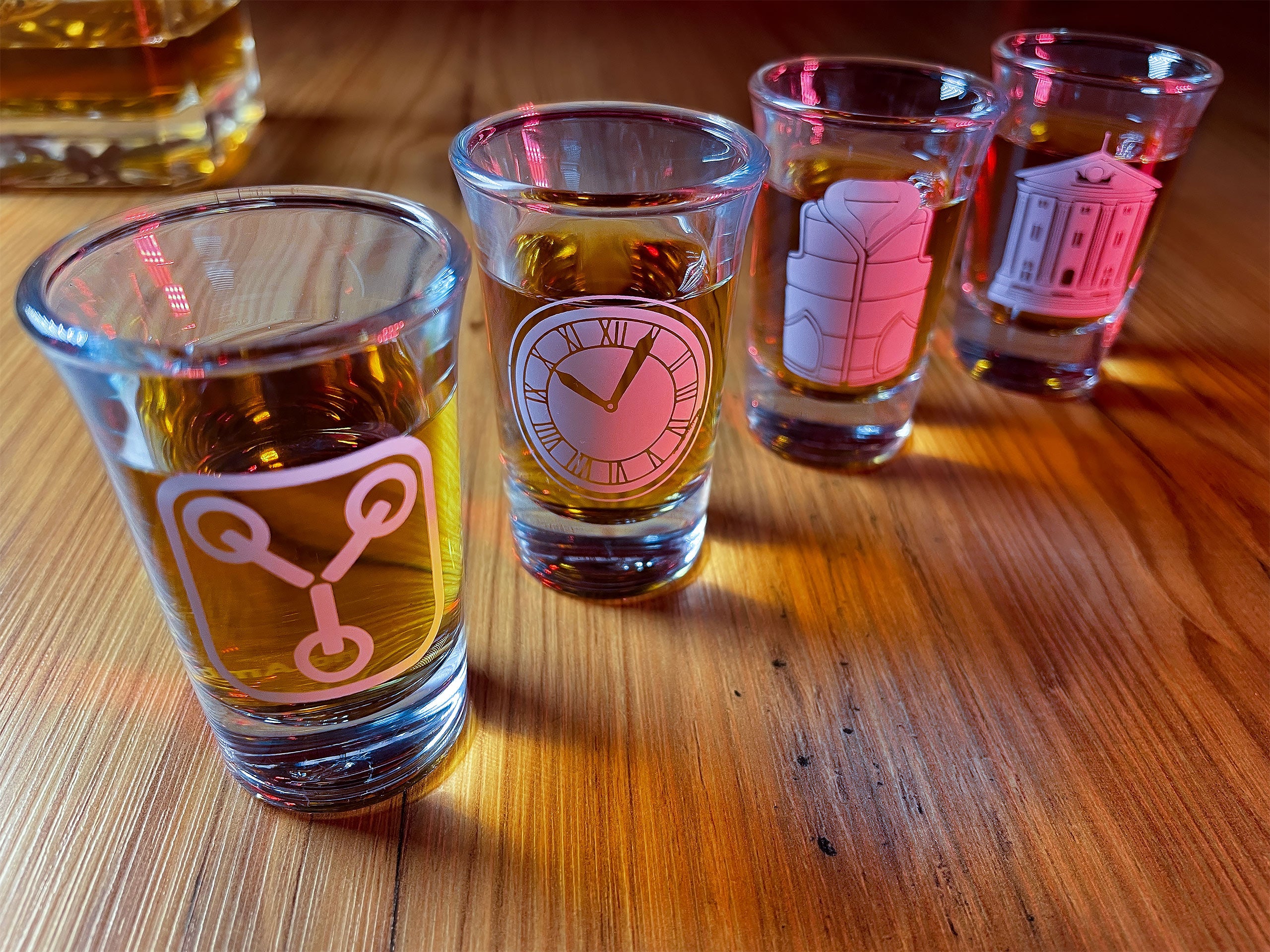 Image produit Ensemble de Verres à Shooter Retour vers le Futur