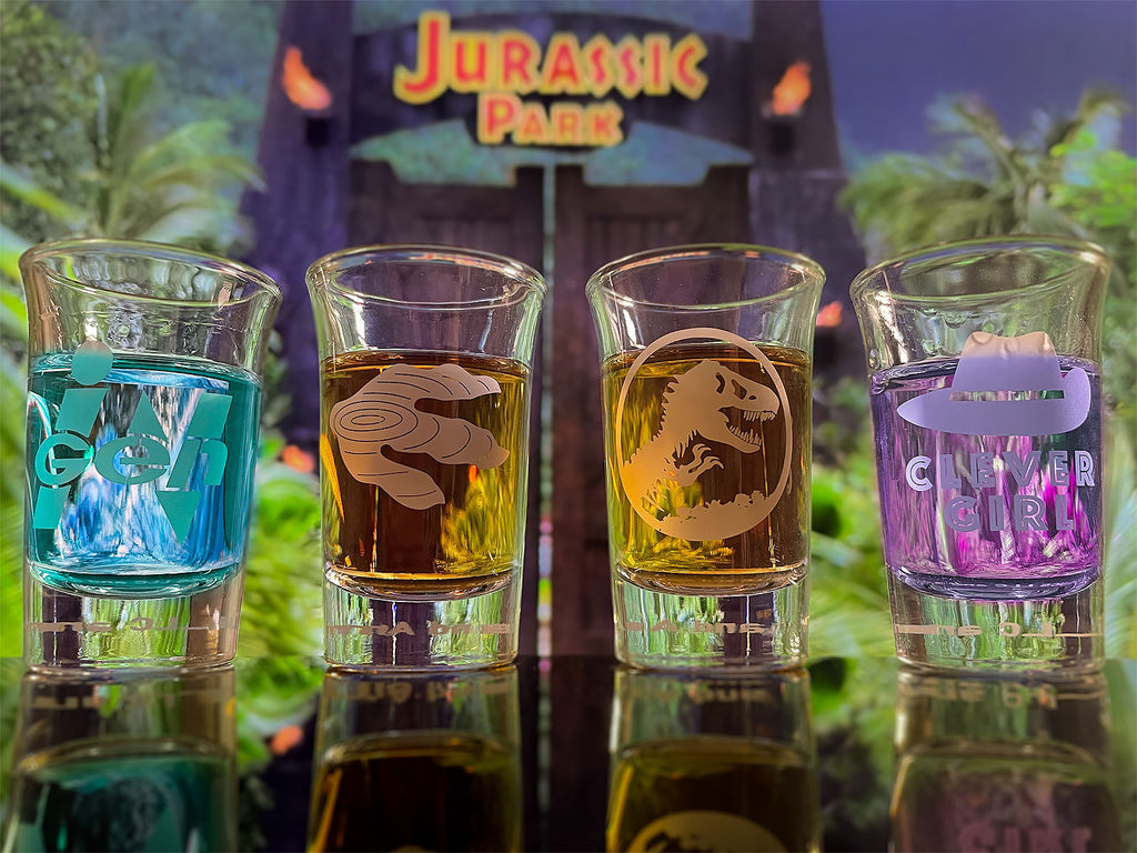 Productafbeelding Jurassic Park Shots Glass Set