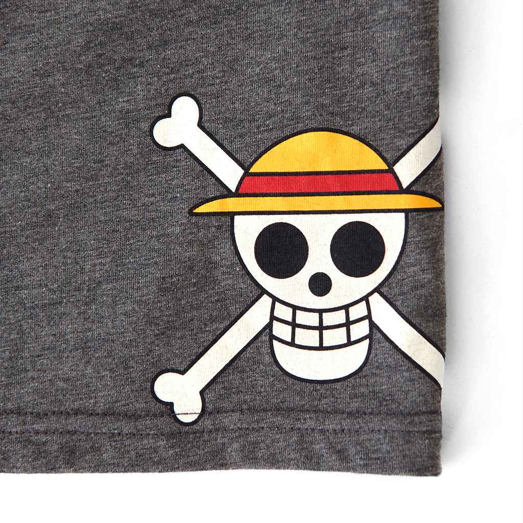 Productafbeelding One Piece - Strohoed Crew Skull Logo Pyjama shorts
