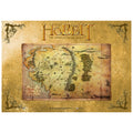 Image produit Le Hobbit - Poster Maxi de la carte de la Terre du Milieu