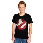 Produktbild Ghostbusters - Glow in the Dark Logo T-Shirt schwarz