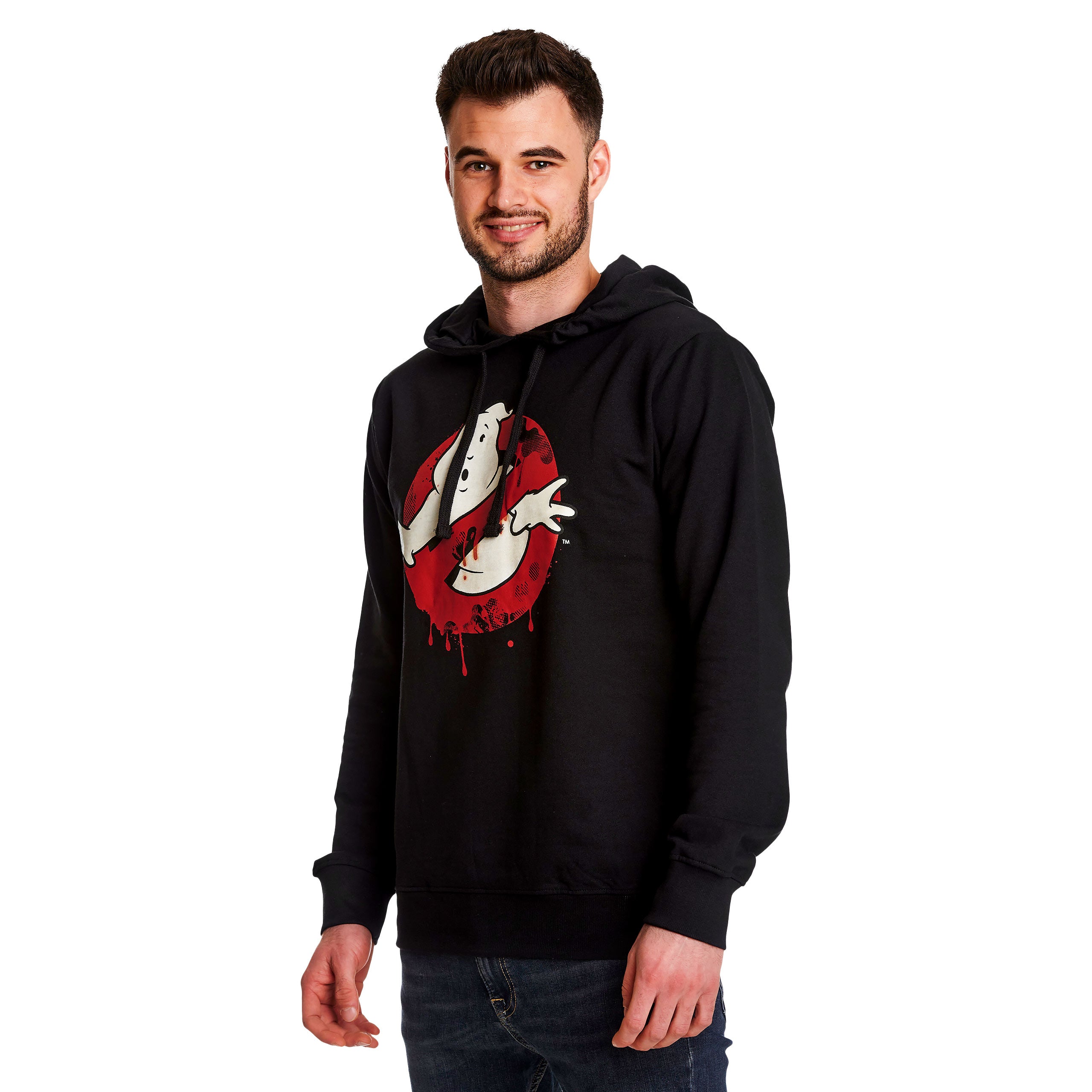 Productafbeelding Ghostbusters - Glow in the Dark Logo Hoodie Zwart