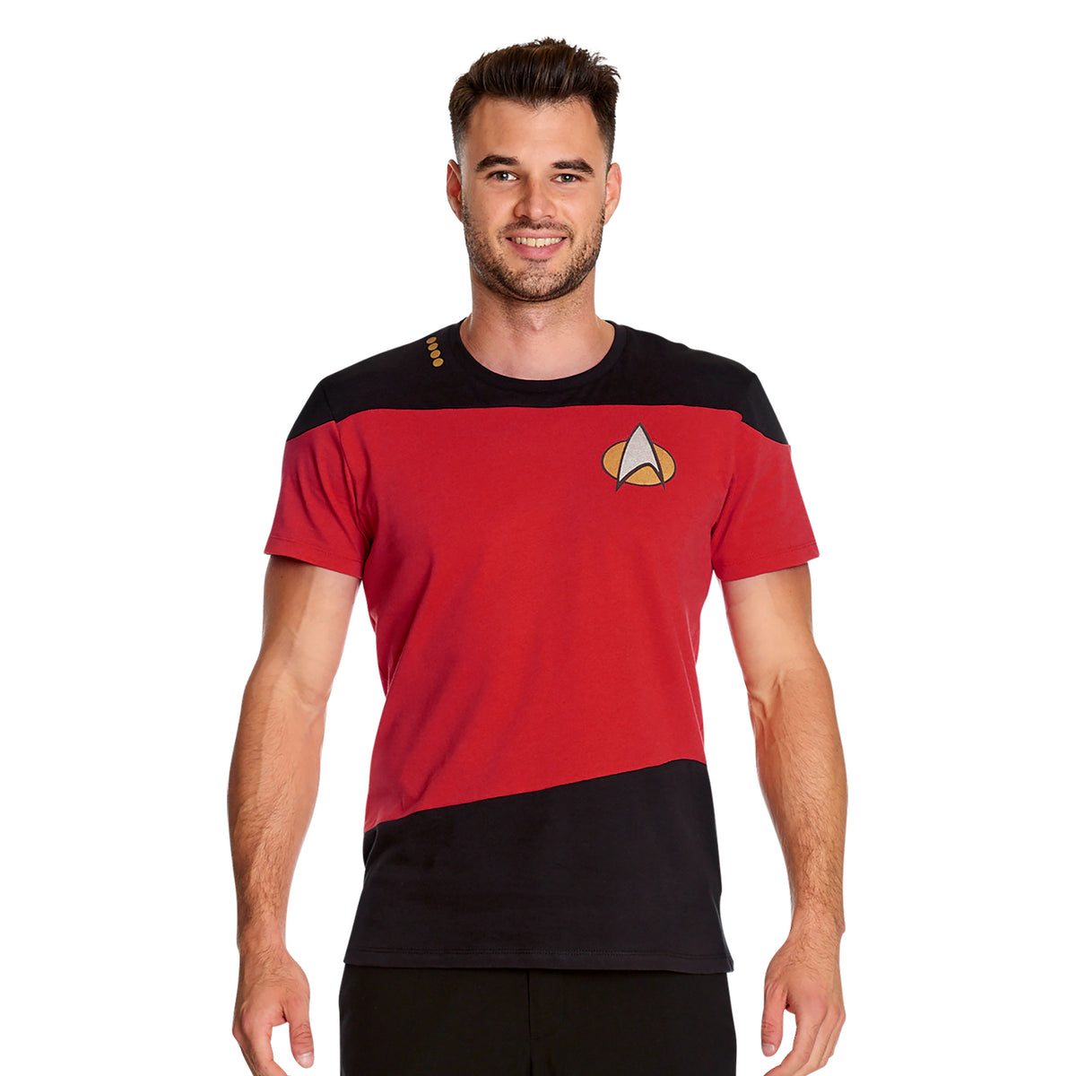Image produit T-shirt uniforme The Next Generation rouge - Star Trek