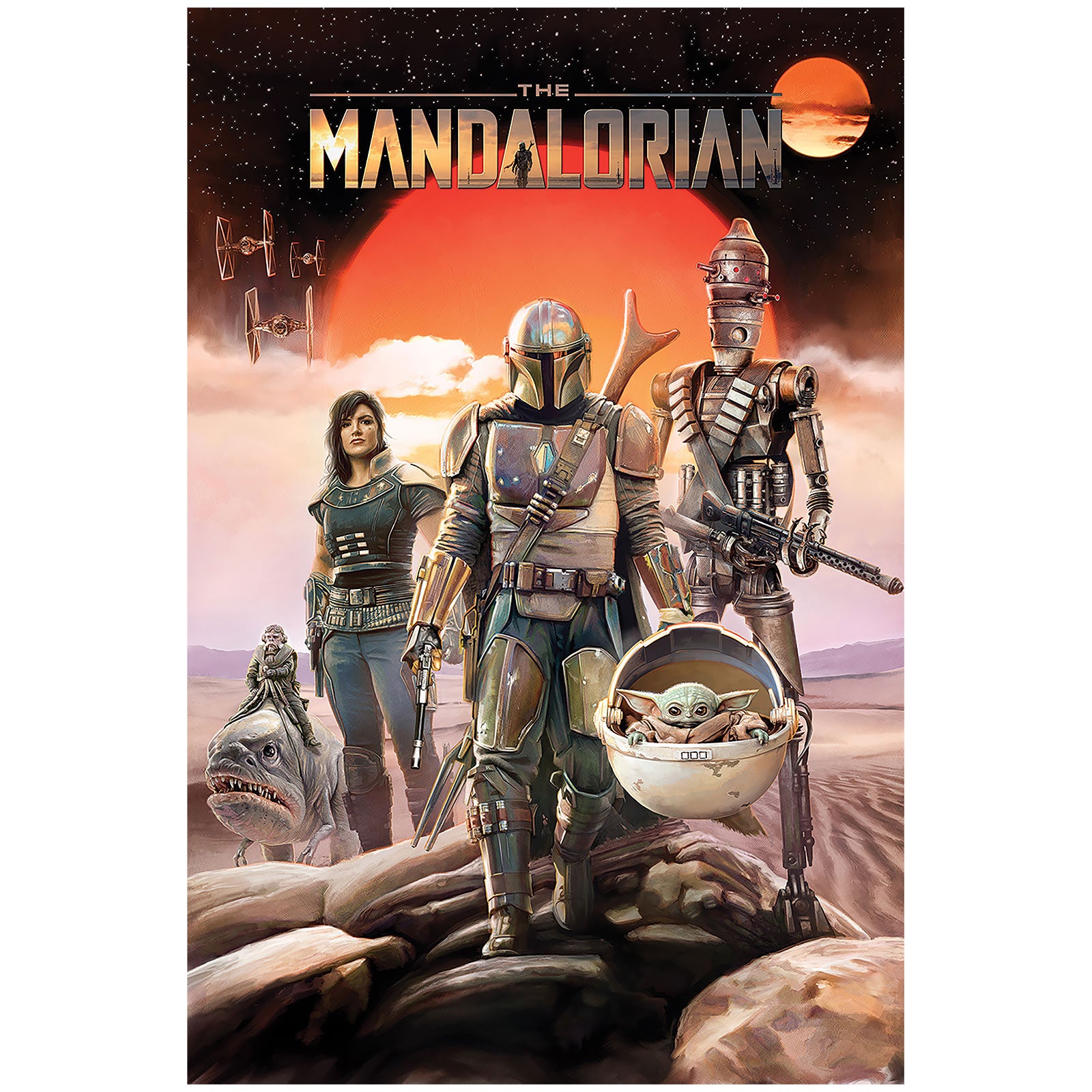 Image produit Poster Maxi du groupe The Mandalorian - Star Wars