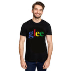 Productafbeelding Kleurcode Logo T-shirt voor Glee Fans Zwart
