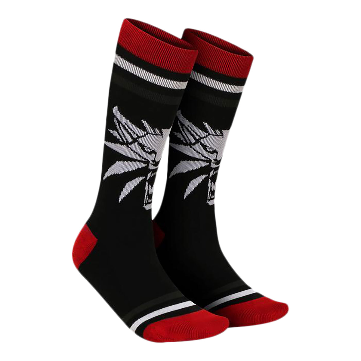 Image produit Witcher - Chaussettes médaillon du Loup Blanc
