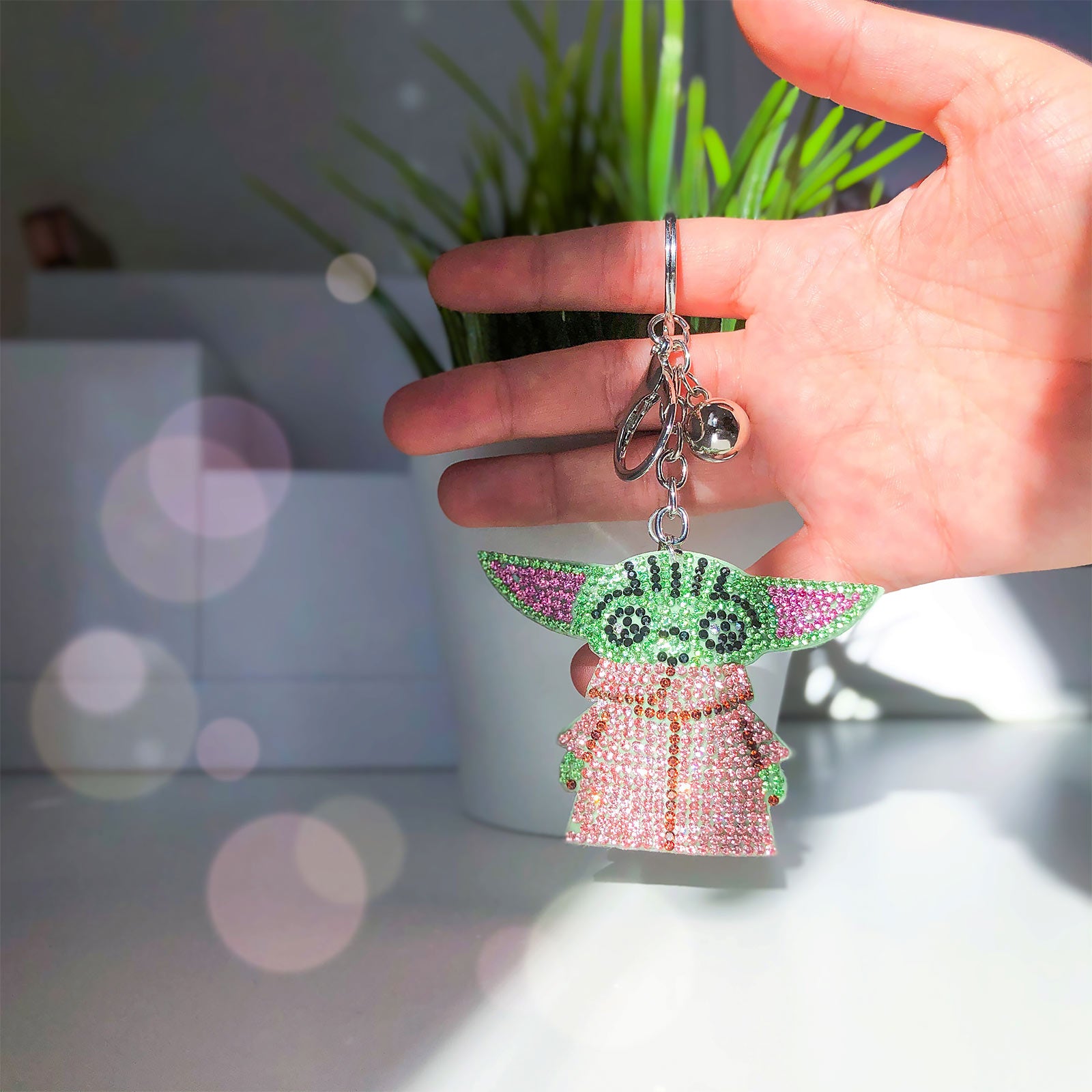 Image produit Porte-clés pailleté The Child - Star Wars The Mandalorian