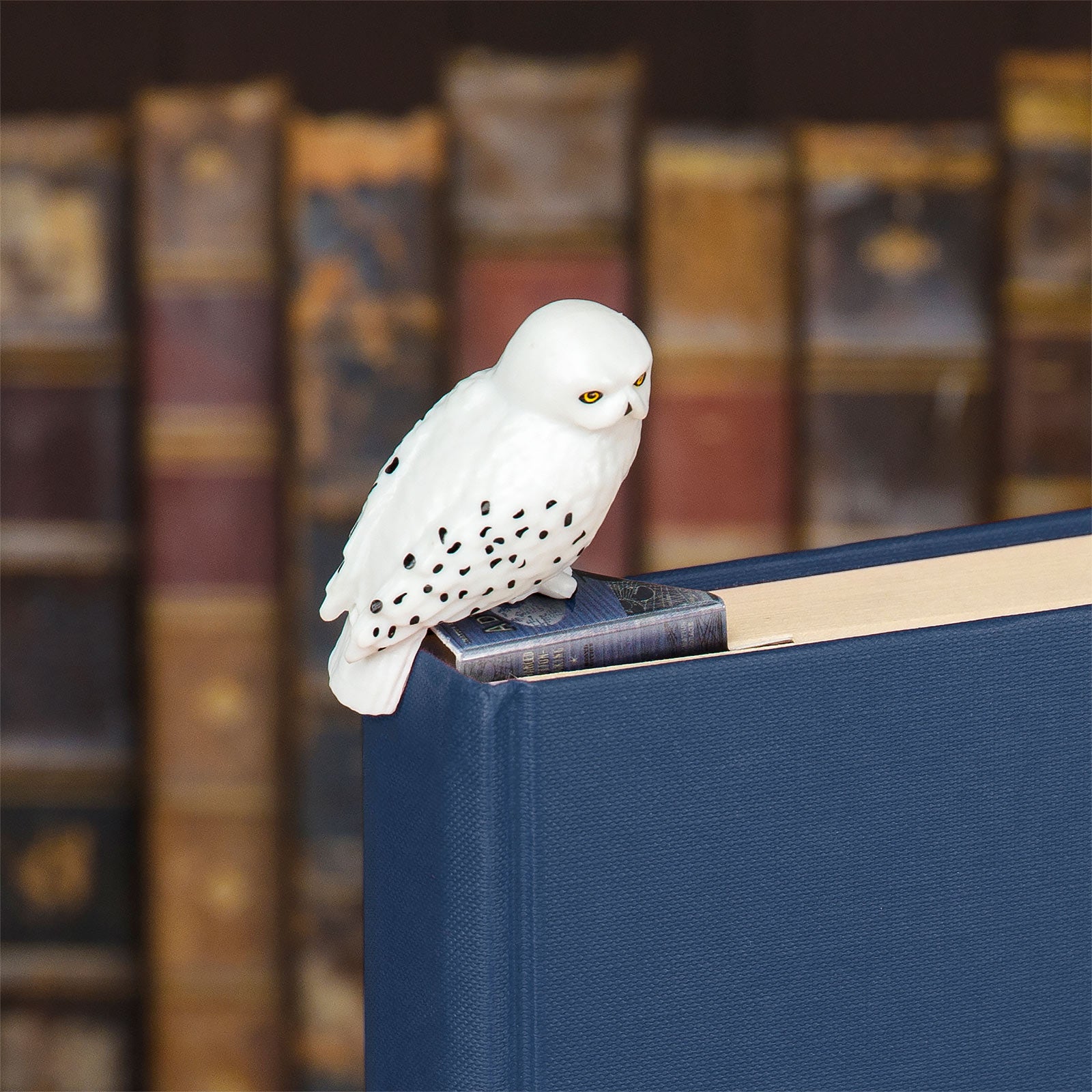 Image produit Harry Potter - Marque-page en forme de pile de livres avec figurine de Hedwig