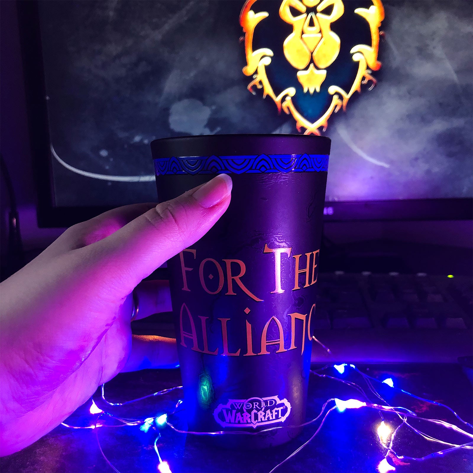 Productafbeelding World of Warcraft - Alliance Wapen Glas