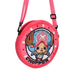 Image produit One Piece - Sac à bandoulière en peluche Chopper rose