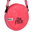 Image produit One Piece - Sac à bandoulière en peluche Chopper rose