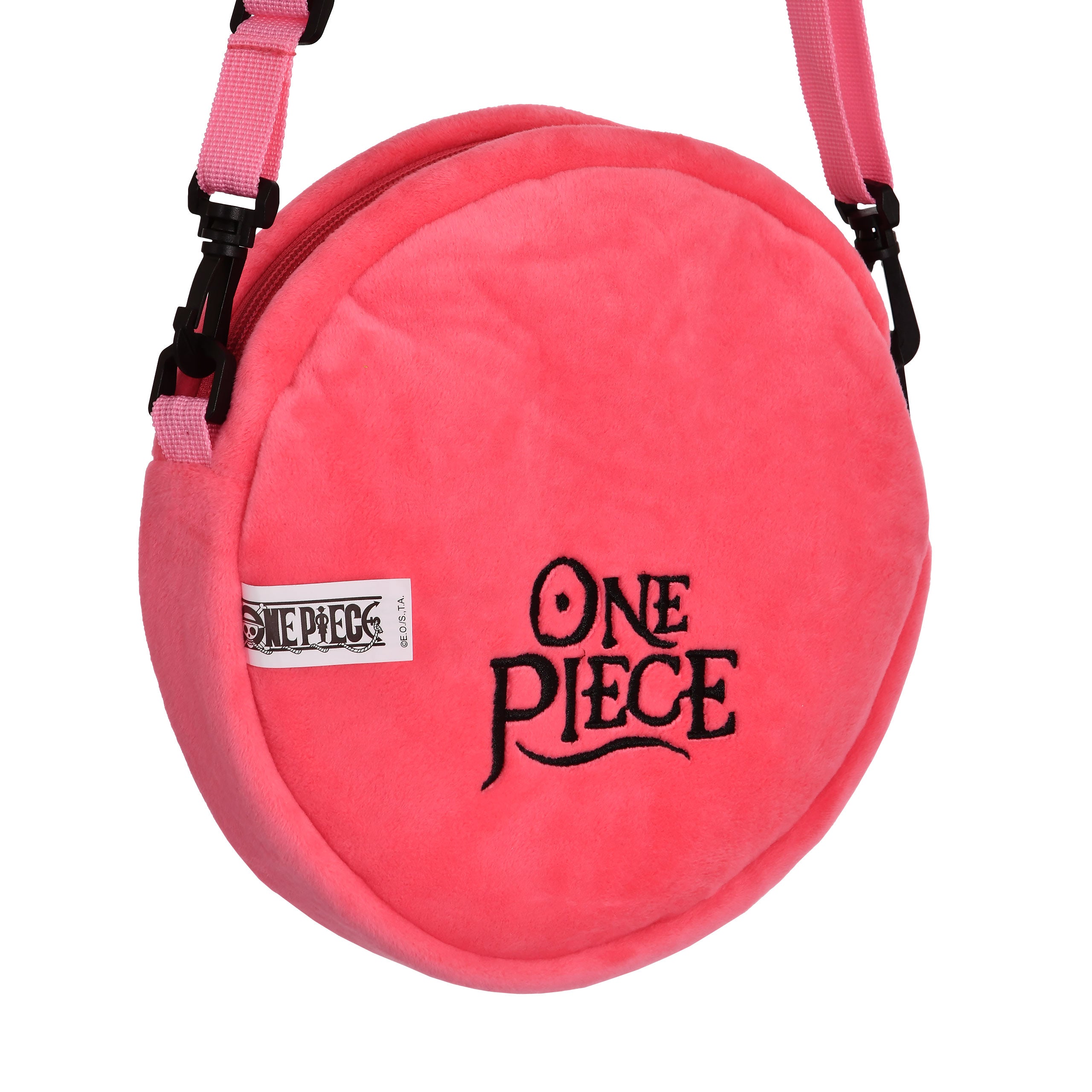 Image produit One Piece - Sac à bandoulière en peluche Chopper rose