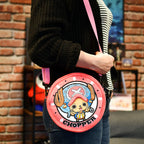 Image produit One Piece - Sac à bandoulière en peluche Chopper rose