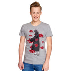Produktbild Naruto - Itachi Akatsuki T-Shirt grau