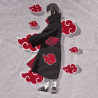 Produktbild Naruto - Itachi Akatsuki T-Shirt grau