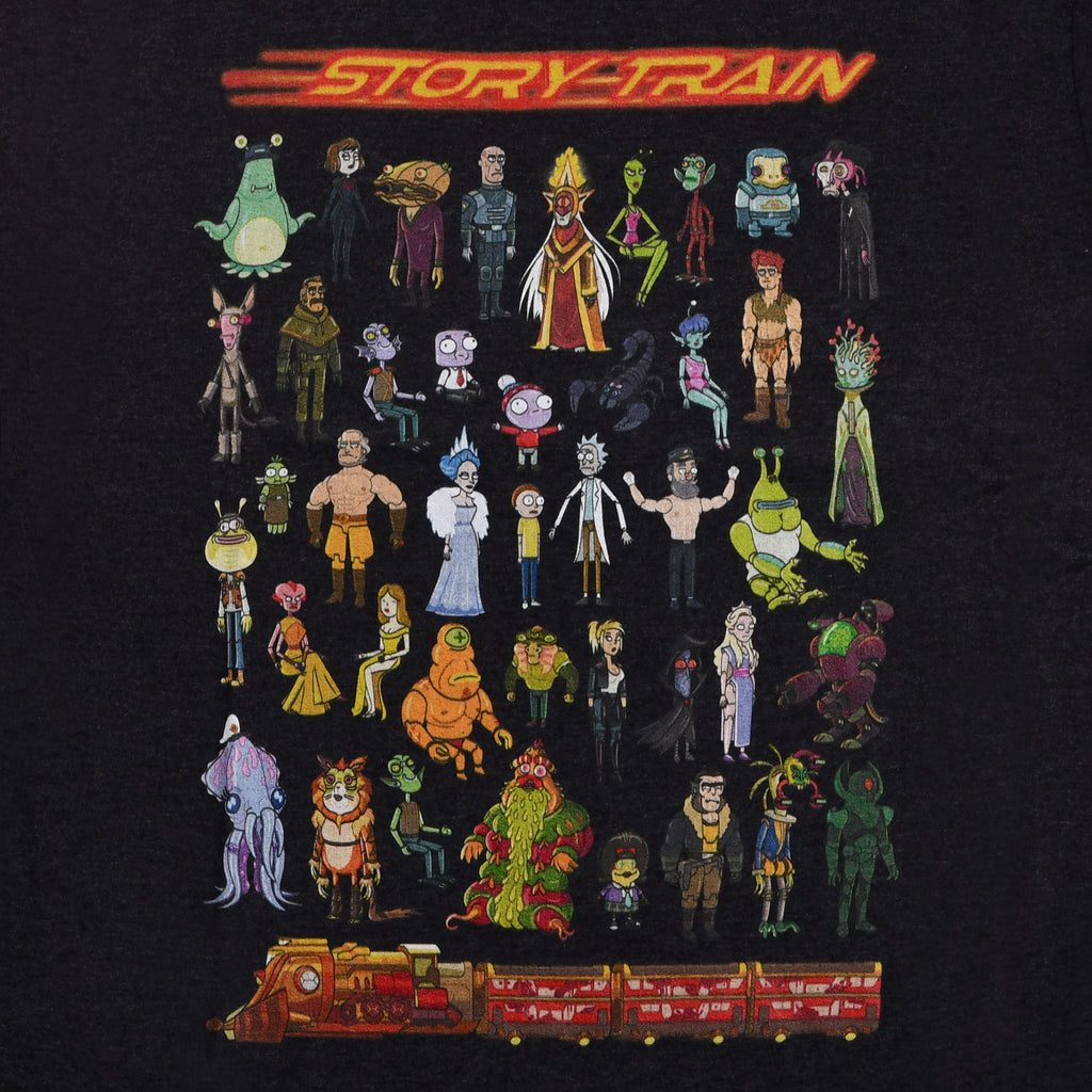 Produktbild Rick and Morty - Story Train T-Shirt grau