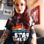 Productafbeelding Star Wars van 1977 Retro T-shirt zwart