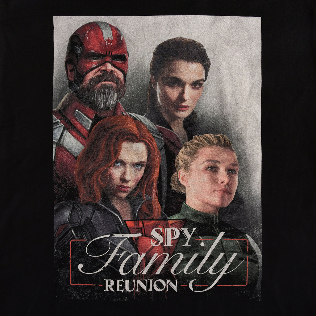 Productafbeelding Black Widow - Spy Family Reunion T-Shirt Zwart