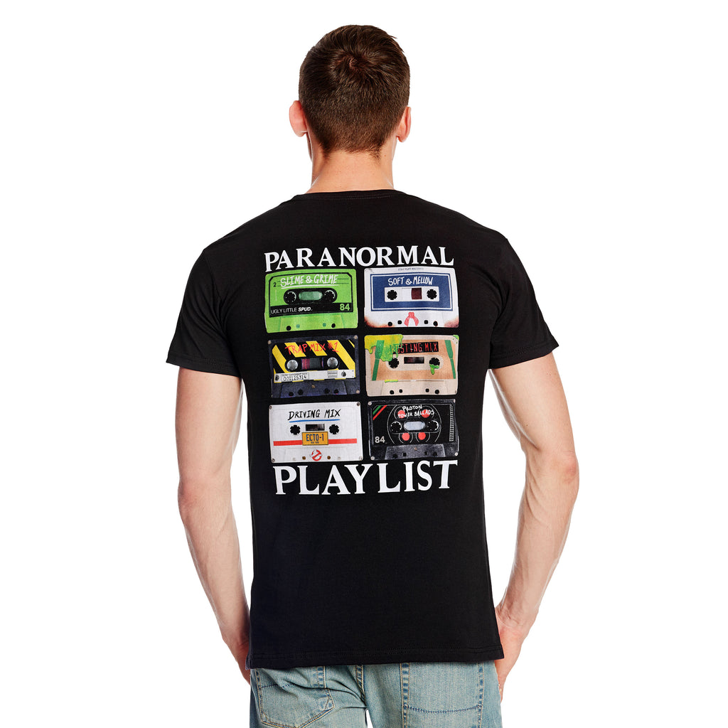 Image produit Ghostbusters - T-shirt Paranormal Playlist noir