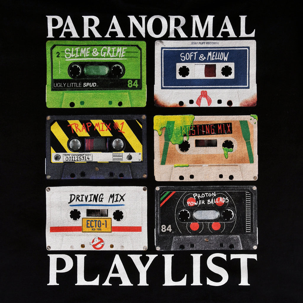 Image produit Ghostbusters - T-shirt Paranormal Playlist noir