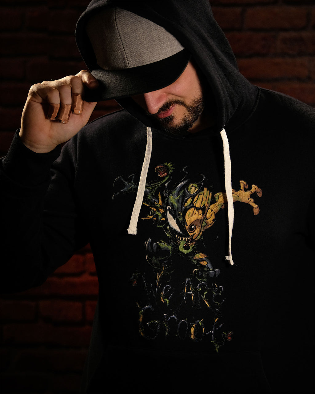 Produktbild Guardians of the Galaxy - Venomized Groot Hoodie schwarz