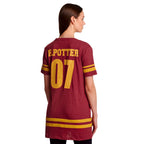 Productafbeelding Harry Potter Gryffindor Zoeker Oversized T-shirt Dames Rood