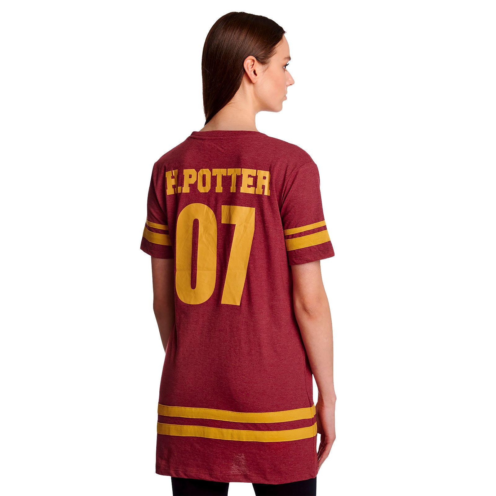 Productafbeelding Harry Potter Gryffindor Zoeker Oversized T-shirt Dames Rood