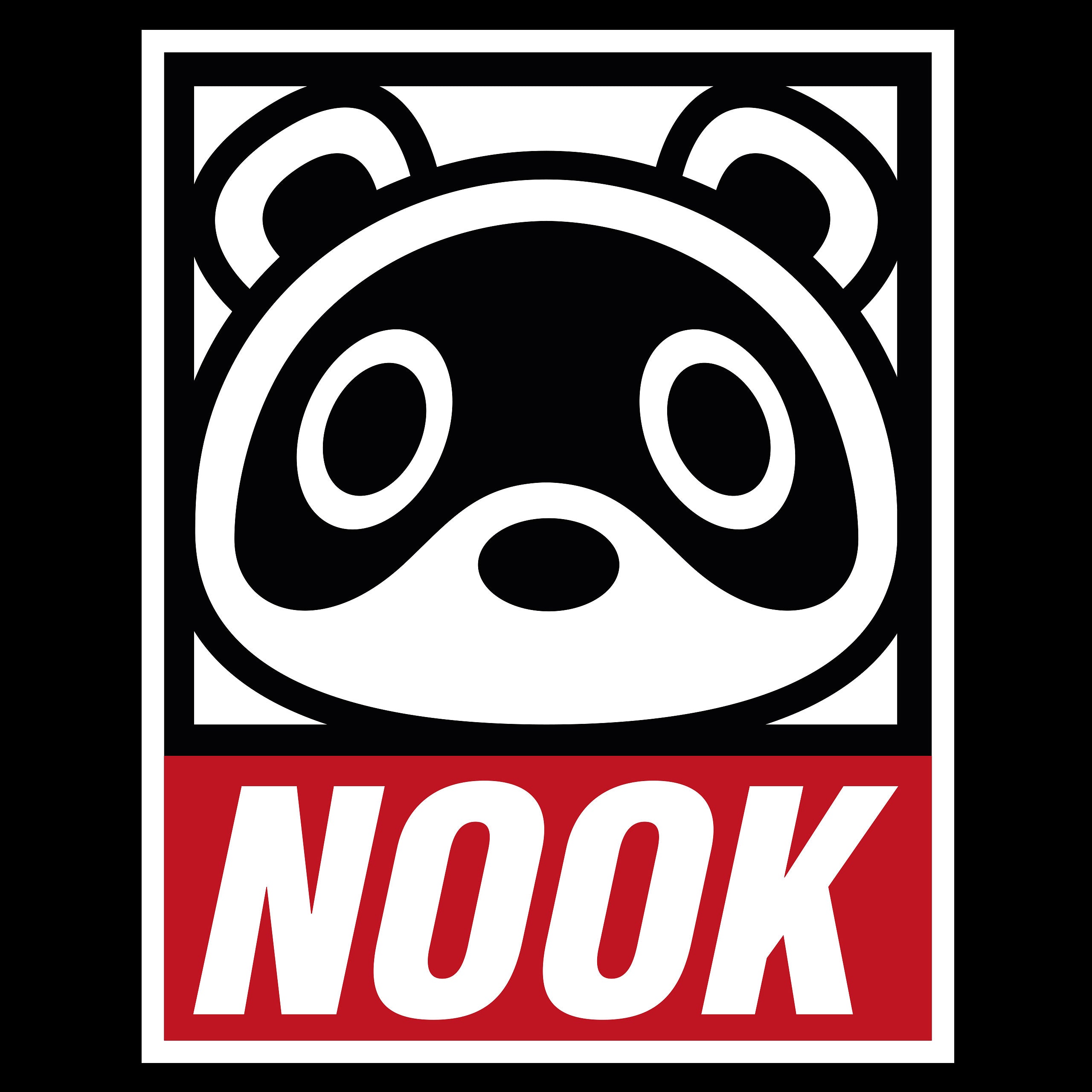 Productafbeelding Tom Nook T-Shirt voor Animal Crossing Fans Zwart
