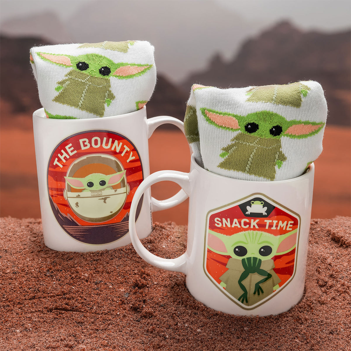 Productafbeelding The Child Sokken en Mok - Star Wars The Mandalorian