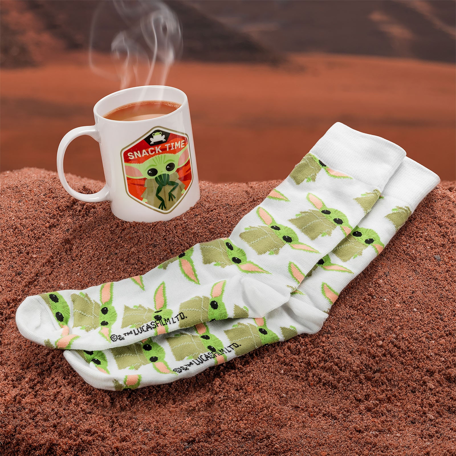 Productafbeelding The Child Sokken en Mok - Star Wars The Mandalorian