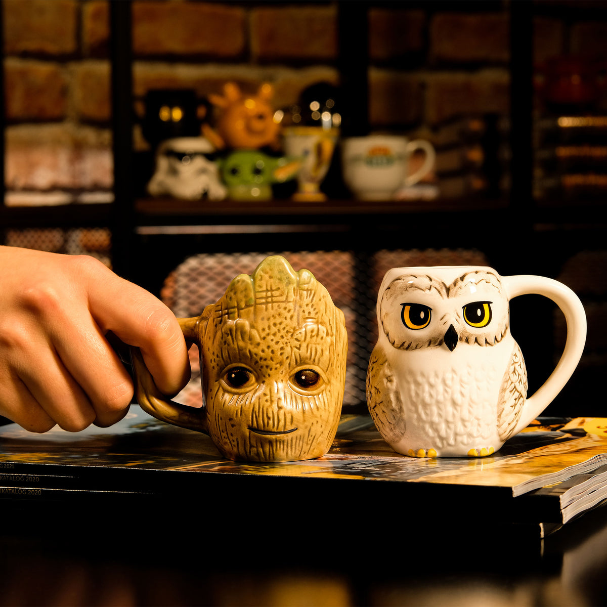Image produit Guardiens de la Galaxie - Tasse Espresso 3D Groot