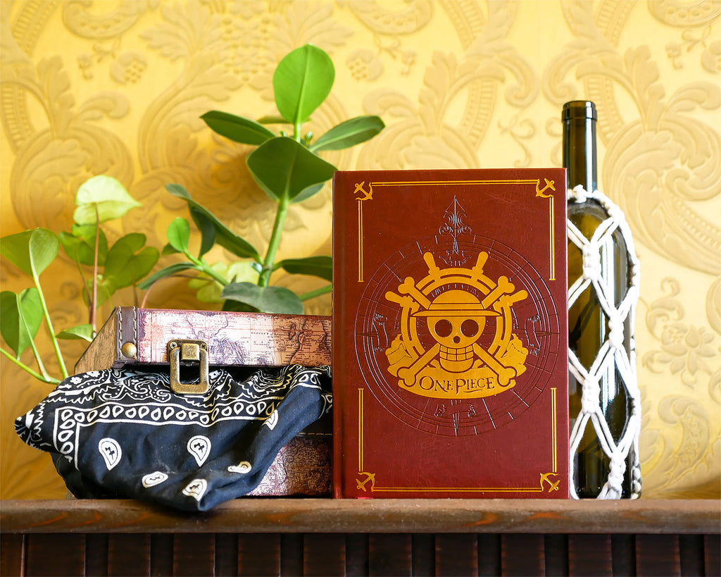 Image produit Carnet Premium Logo Crâne Équipage du Chapeau de Paille A5 - One Piece