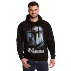 Image produit The Mandalorian Dark Warrior Hoodie noir - Star Wars