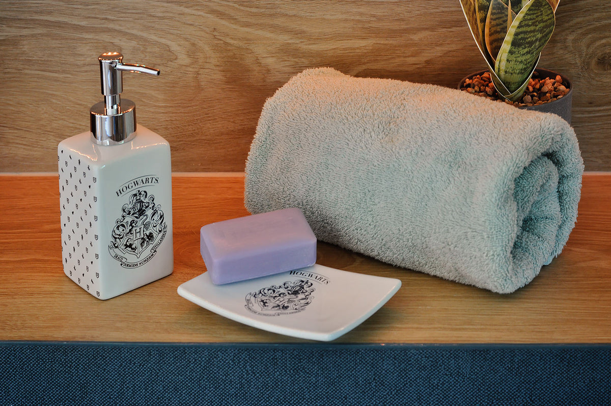Image produit Harry Potter - Ensemble de salle de bain 4 pièces avec blason de Poudlard