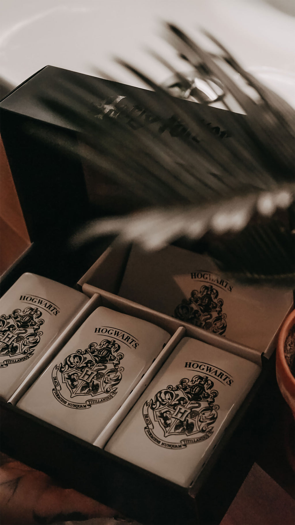 Image produit Harry Potter - Ensemble de salle de bain 4 pièces avec blason de Poudlard