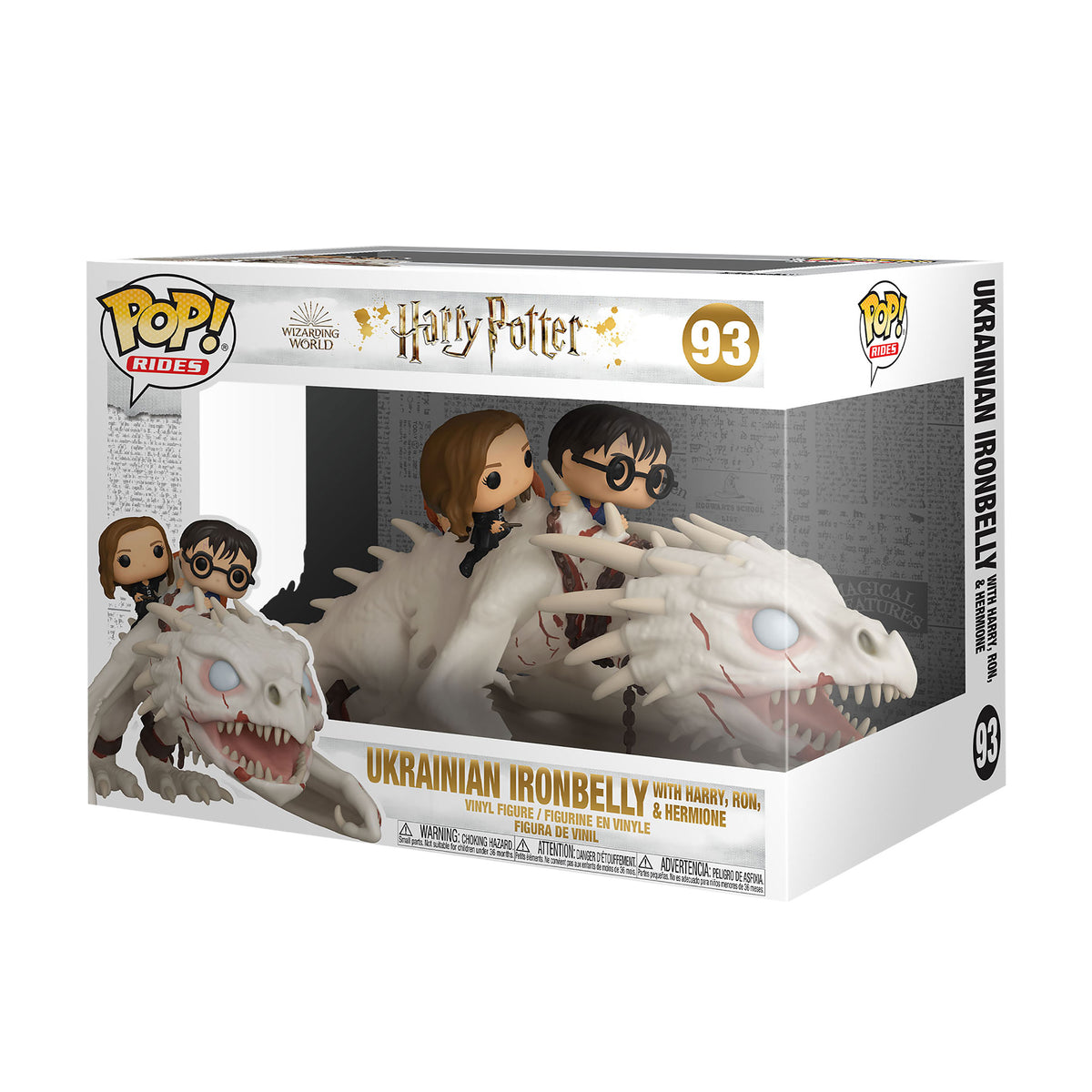 Productafbeelding Harry, Hermelien en Ron op Gringotts Draak Funko Pop Figuur - Harry Potter